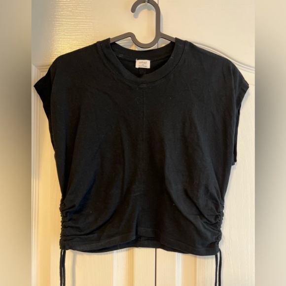 Aritzia Wilfred Ruched T-Shirt XS - Picture 1 of 4